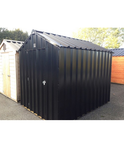 6ft x 6ft Black Steel Garden Shed | Garden Sheds For Sale