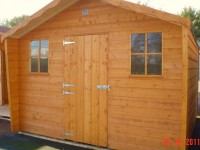 18ft x 8ft Cabin Shed