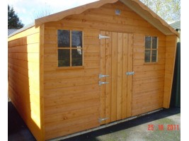 16ft x 8ft Cabin Shed